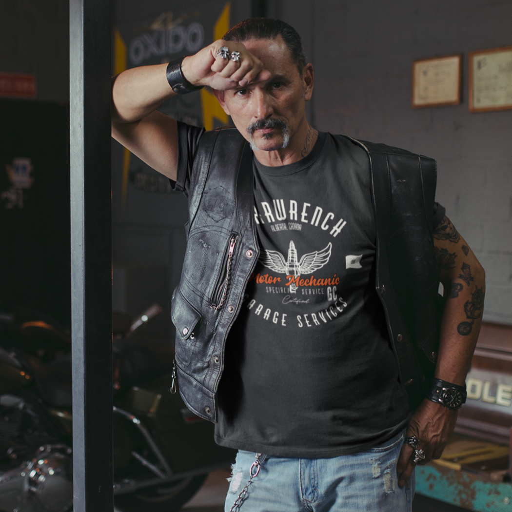 Gravel & Cain Starwrench Garage Services Short Sleeve T-Shirt