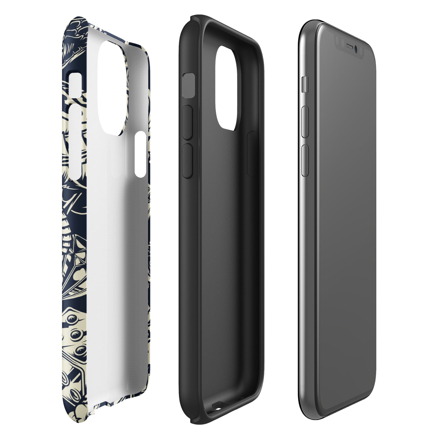 GC Snake Eyes B&W Tough Phone Case for iPhone®