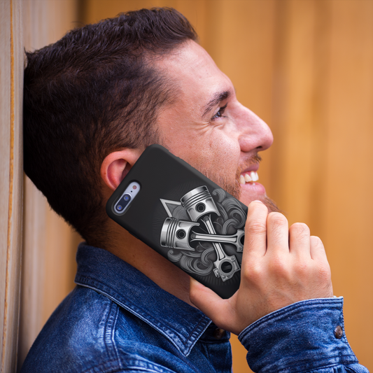 GC Piston & Rods Tough Phone Case for iPhone