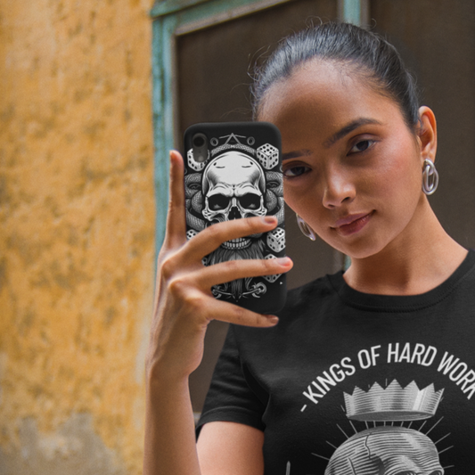 Gravel & Cain Skull & Gamble Tough Phone Case for Samsung