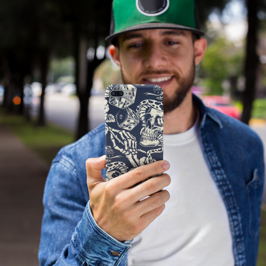 Gravel & Cain Snake Eyes B&W Tough Phone Case for Samsung