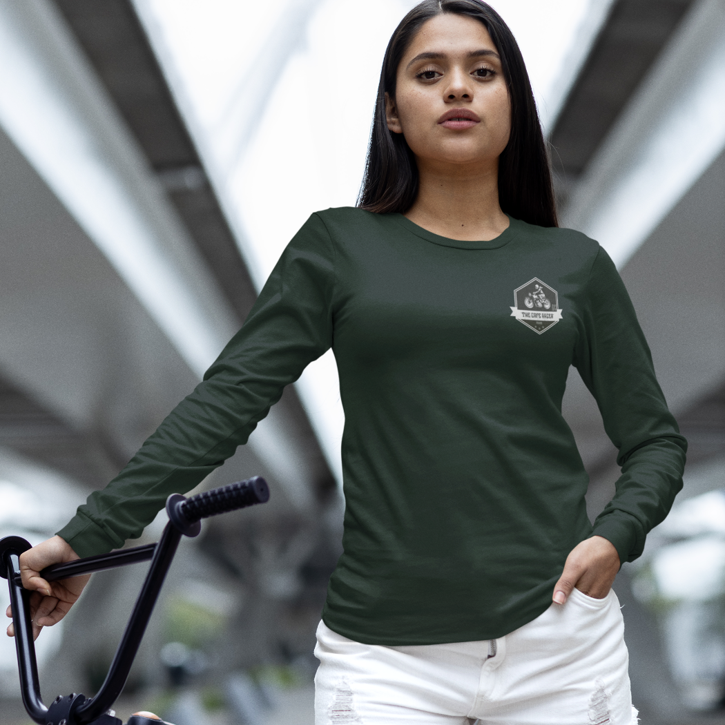 Gravel & Cain The Cafe Racer Long Sleeve T-Shirt