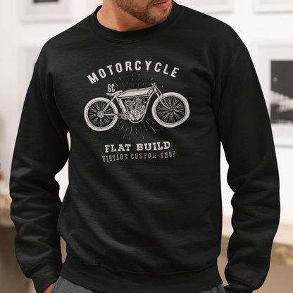 Gravel & Cain Flat Build Vintage Custom Shop Premium Sweatshirt