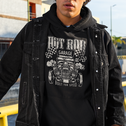 Gravel & Cain Hot Rod Garage Hoodie