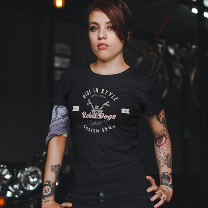 Gravel & Cain Rebel Dogs Custom Shop Short Sleeve T-Shirt