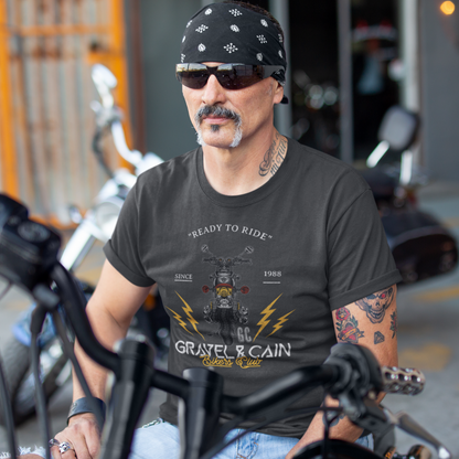 Gravel & Cain Gravel & Cain Bikers Club Short Sleeve T-Shirt