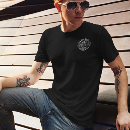 Gravel & Cain Hand Built Custom Motorcycle Short Sleeve T-Shirt