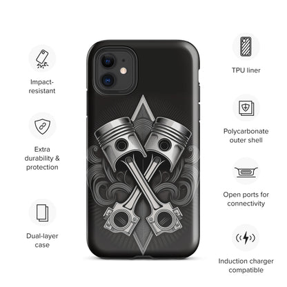 GC Pistons & Rods Tough Phone Case for iPhone®