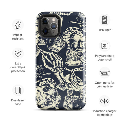 GC Snake Eyes B&W Tough Phone Case for iPhone®