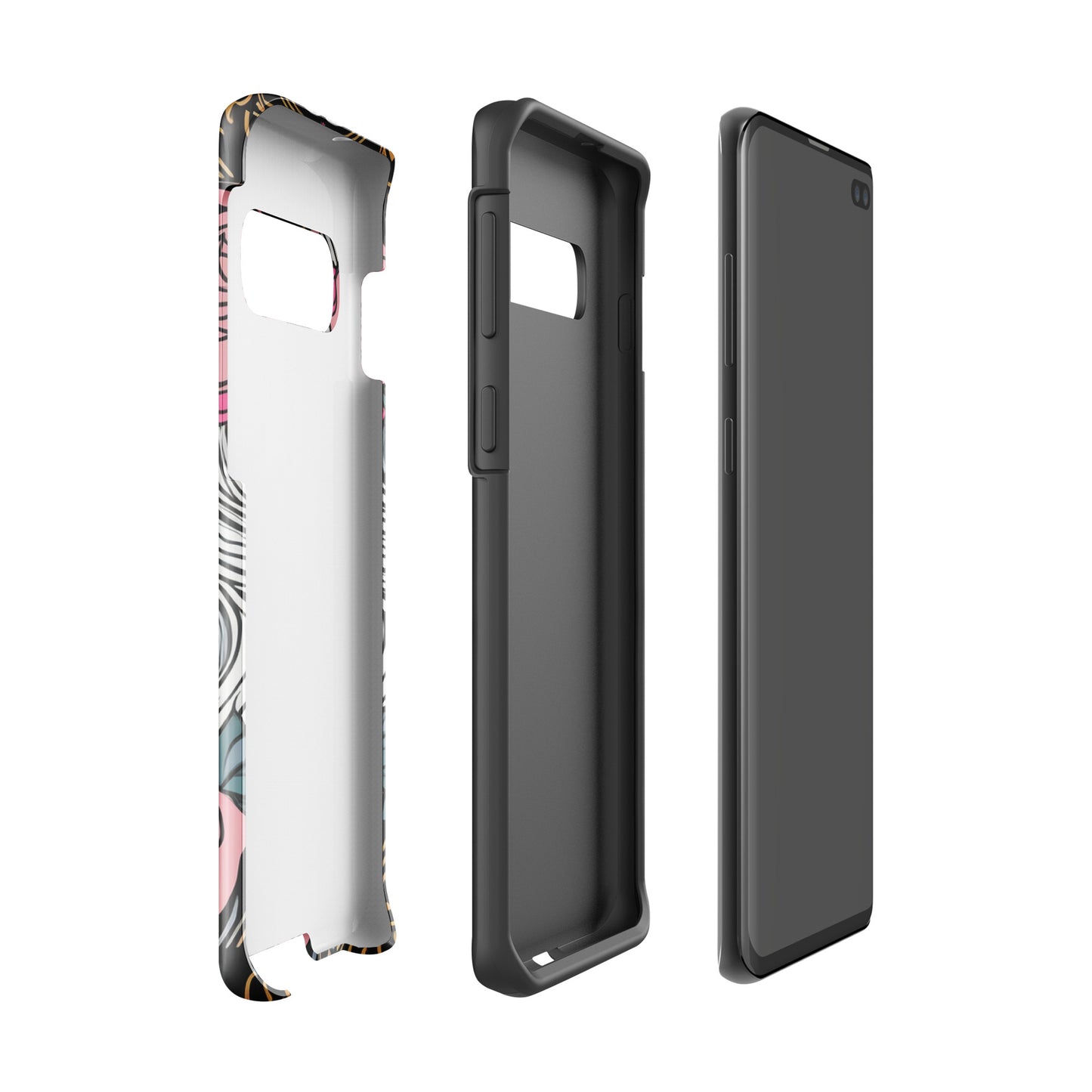 GC Rosey Candy Skull Tough Phone Case for Samsung®